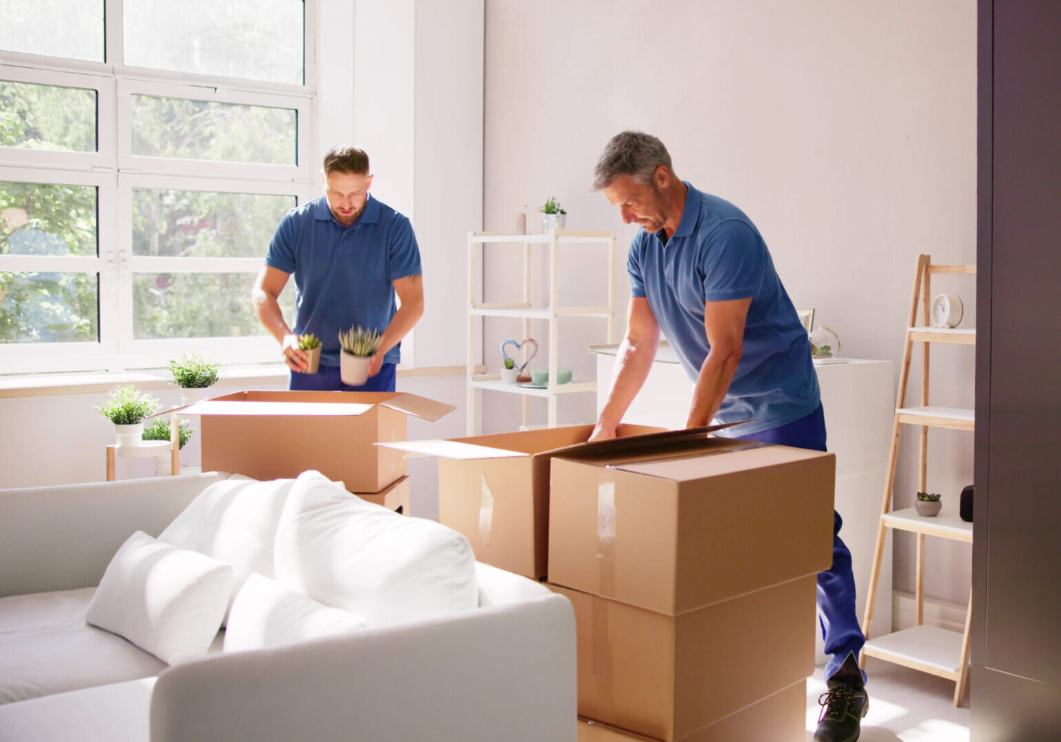 Packers And Movers At Home. Residential Furniture Delivery